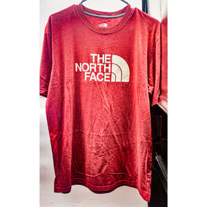 The North Face Tee T-Shirt Mens Medium Short Sleeve Standard Fit Big Dome (0263)